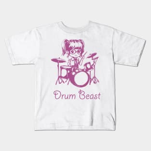 Drum Beast Kids T-Shirt